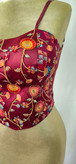 تاپ کراپ مجلسی زنانه زرشکی